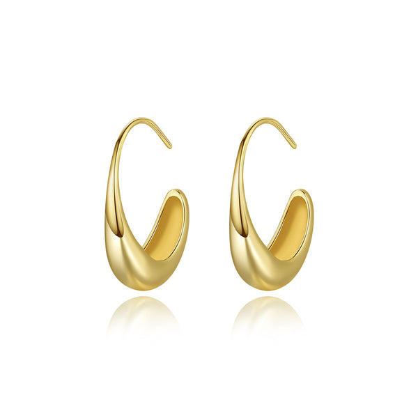 Lightweight Minimalist Hoop Earrings