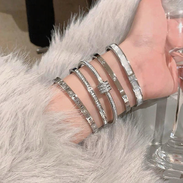 5-Piece Stackable Bangle Set