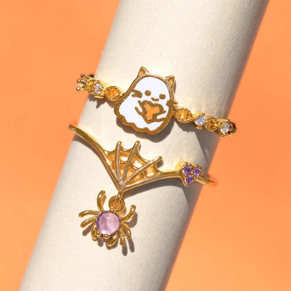 Spooky Cute Halloween Adjustable Ring
