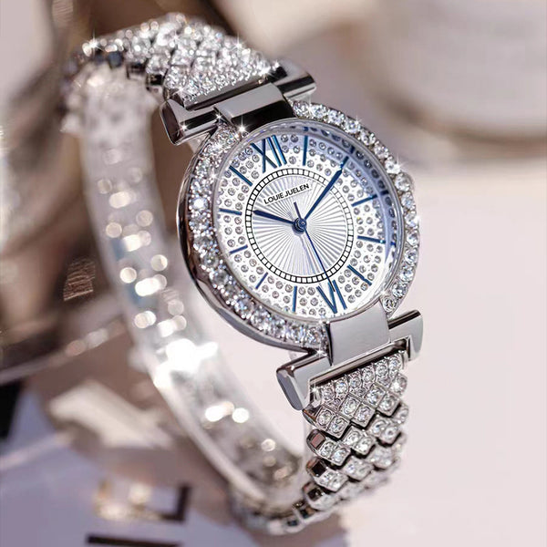 Full-Diamond Luminous Water-Resistant Watch
