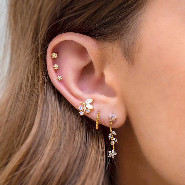 Stackable Earrings Set – Various Styles